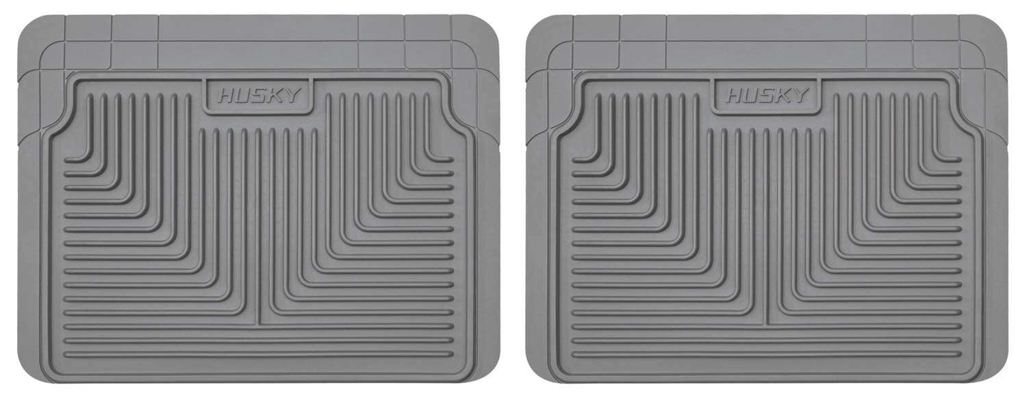 Husky Liners Heavy Duty Floor Mats | 2nd Or 3rd Seat Floor Mats - Grey | 52022 | Fits 1997-1999 Acurca CL, 2001-2003 Acura CL, 1994-2001 Acura Integra, and more 2 Pcs