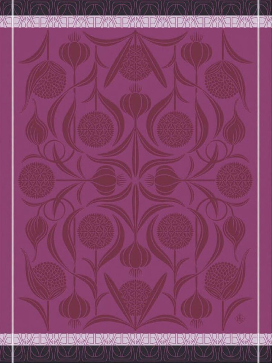 LE JACQUARD FRANÇAIS - Tea towel - L'AIL Pink