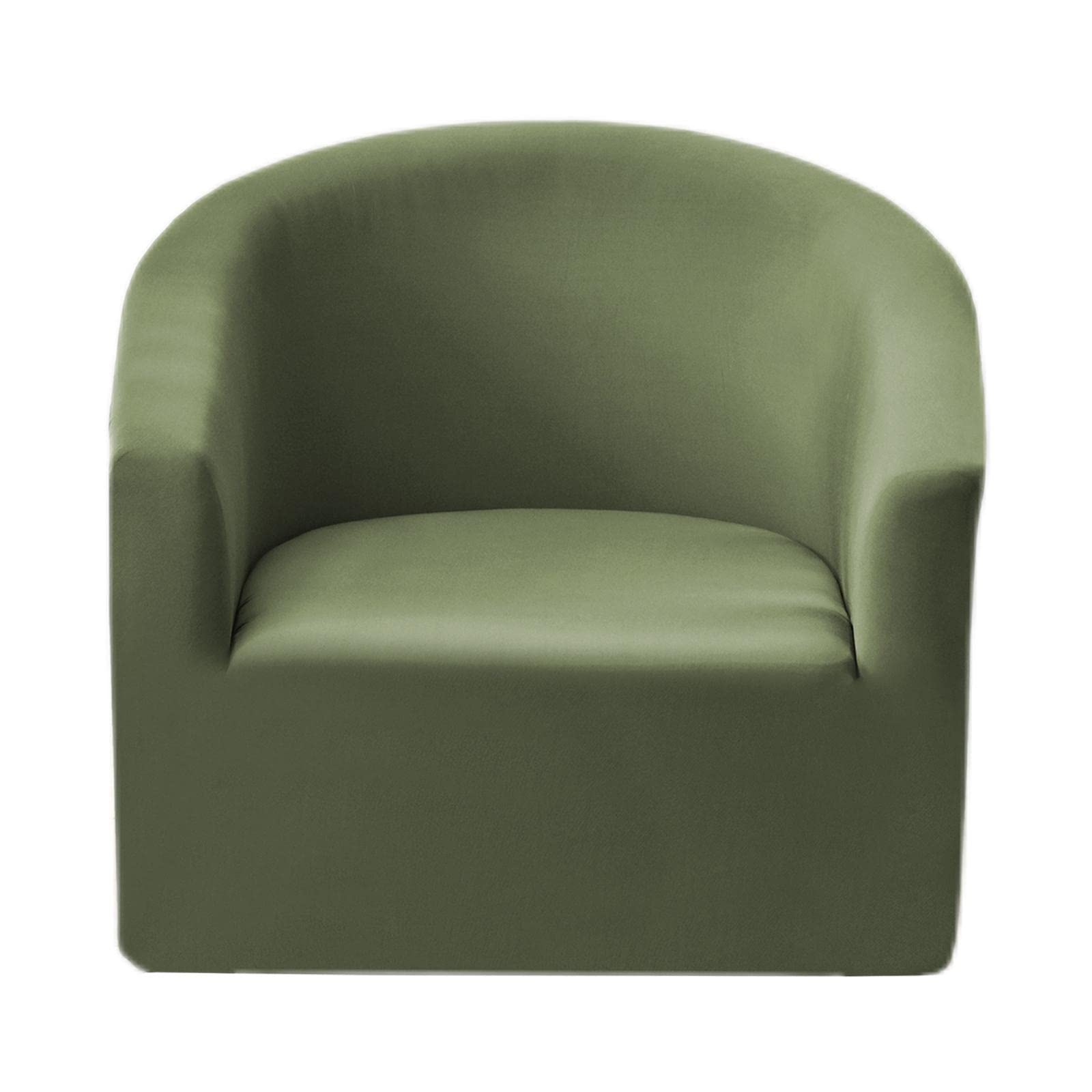 Housse de fauteuil extensible lavable - Protection verte pour fauteuil simple
