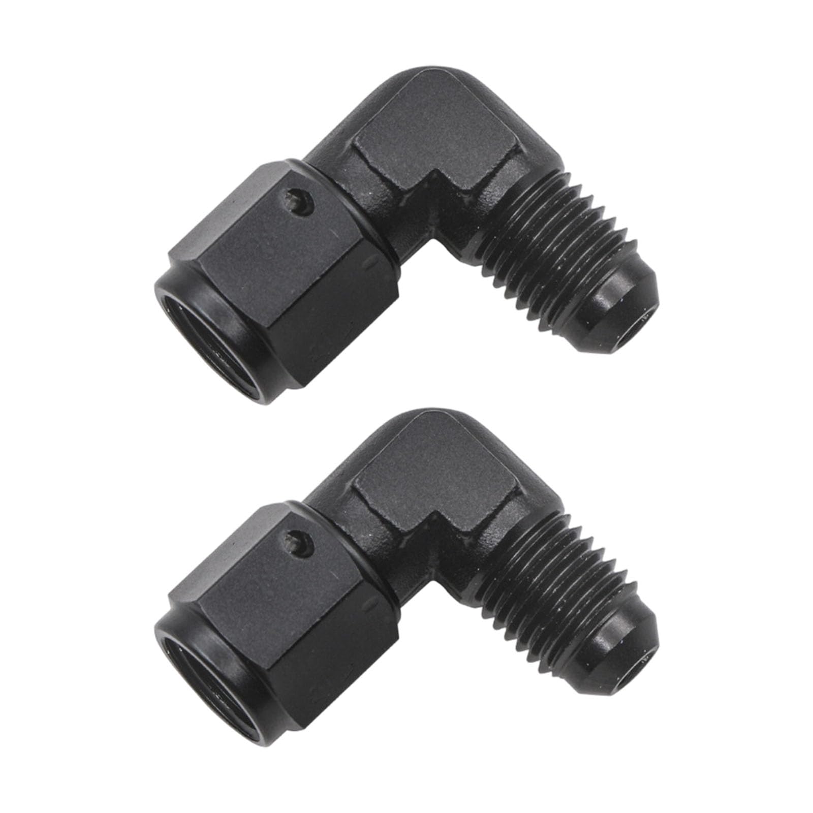 YROHGKPN 4AN 6AN 8AN 10AN Thread 90 Degree Swivels Hose Fitting for Oil