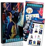 Riverdale Merchandise Diary Set -- Riverdale Book Journal with Riverdale Bookmark, Stickers, And Tattoos (Licensed Riverdale Merch)