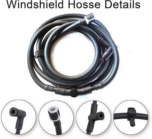 Miniatura 8 de Kit de boquillas de limpiaparabrisas delantero para Ford F250 F350 F450 F550 Super Duty Reemplazo OE BC3Z-17603-A BC3Z17603A