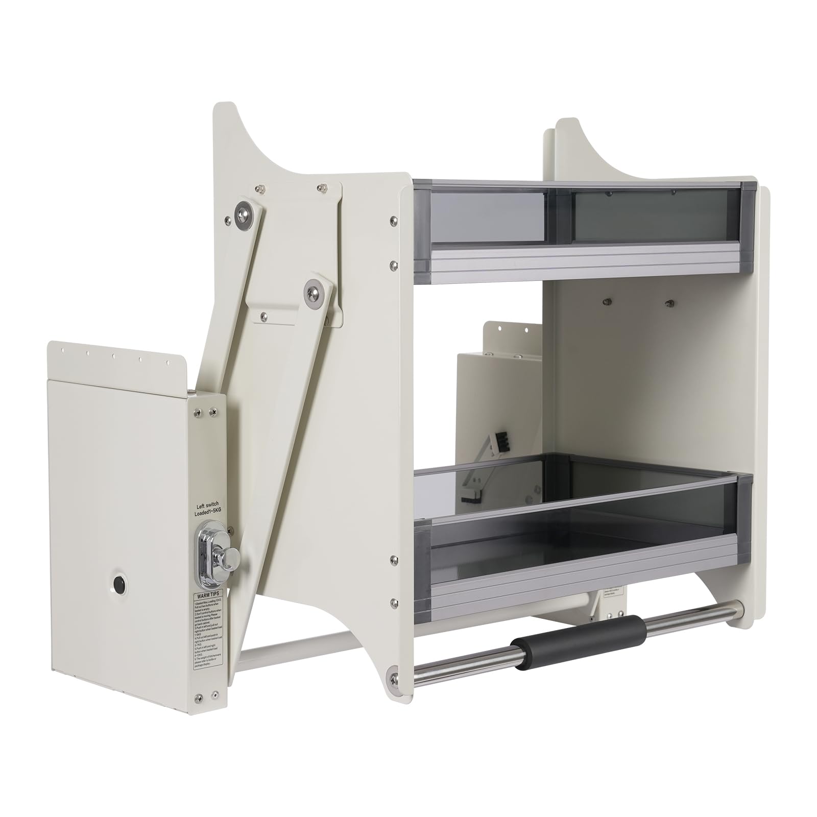 2-Tier Drop Down Cabinet Organizer