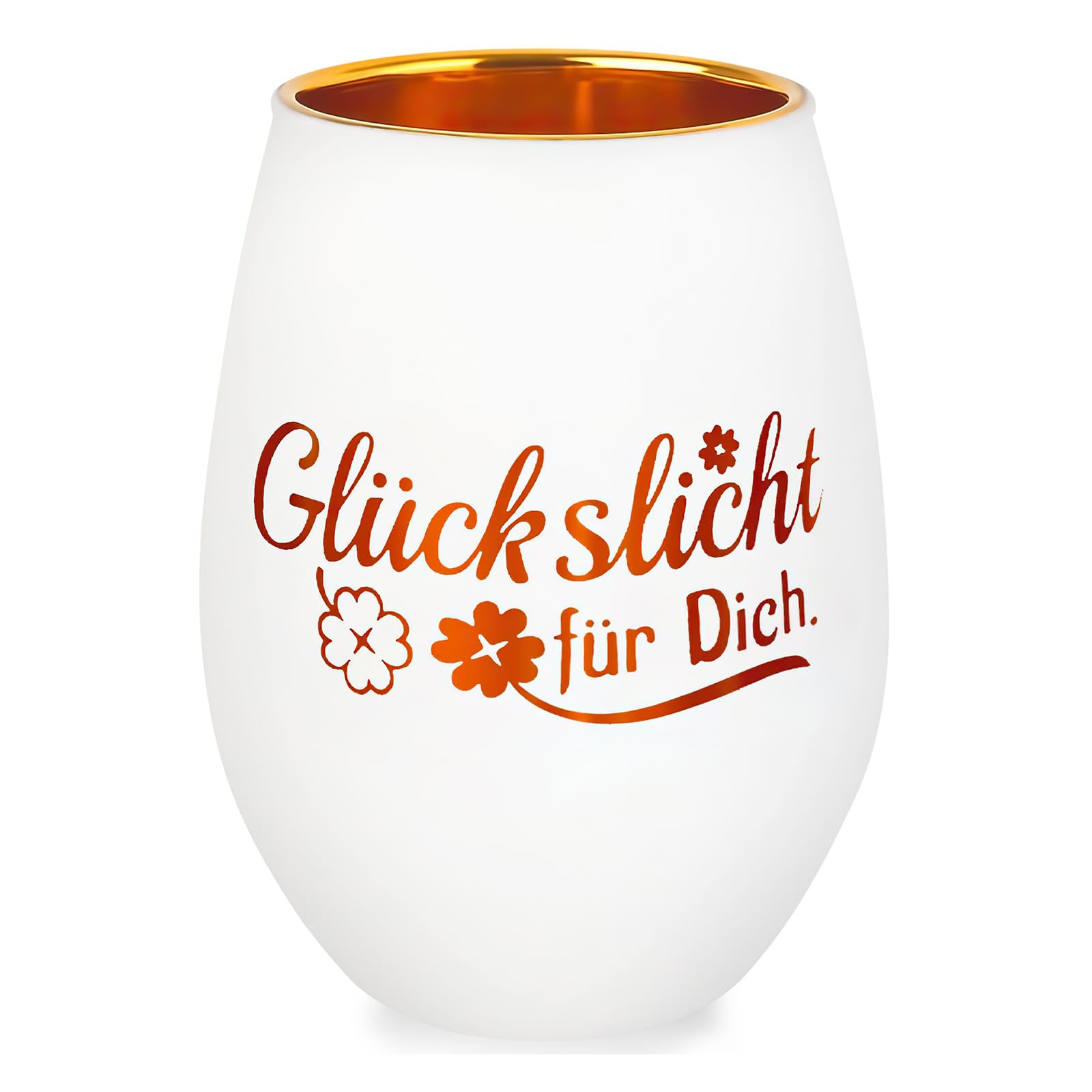 Belillpipi Geschenke für Frauen, Glückslicht Geschenke Windlicht mit Gravur Teelichthalter aus Glas für Freundin Geburtstag Weihnachten