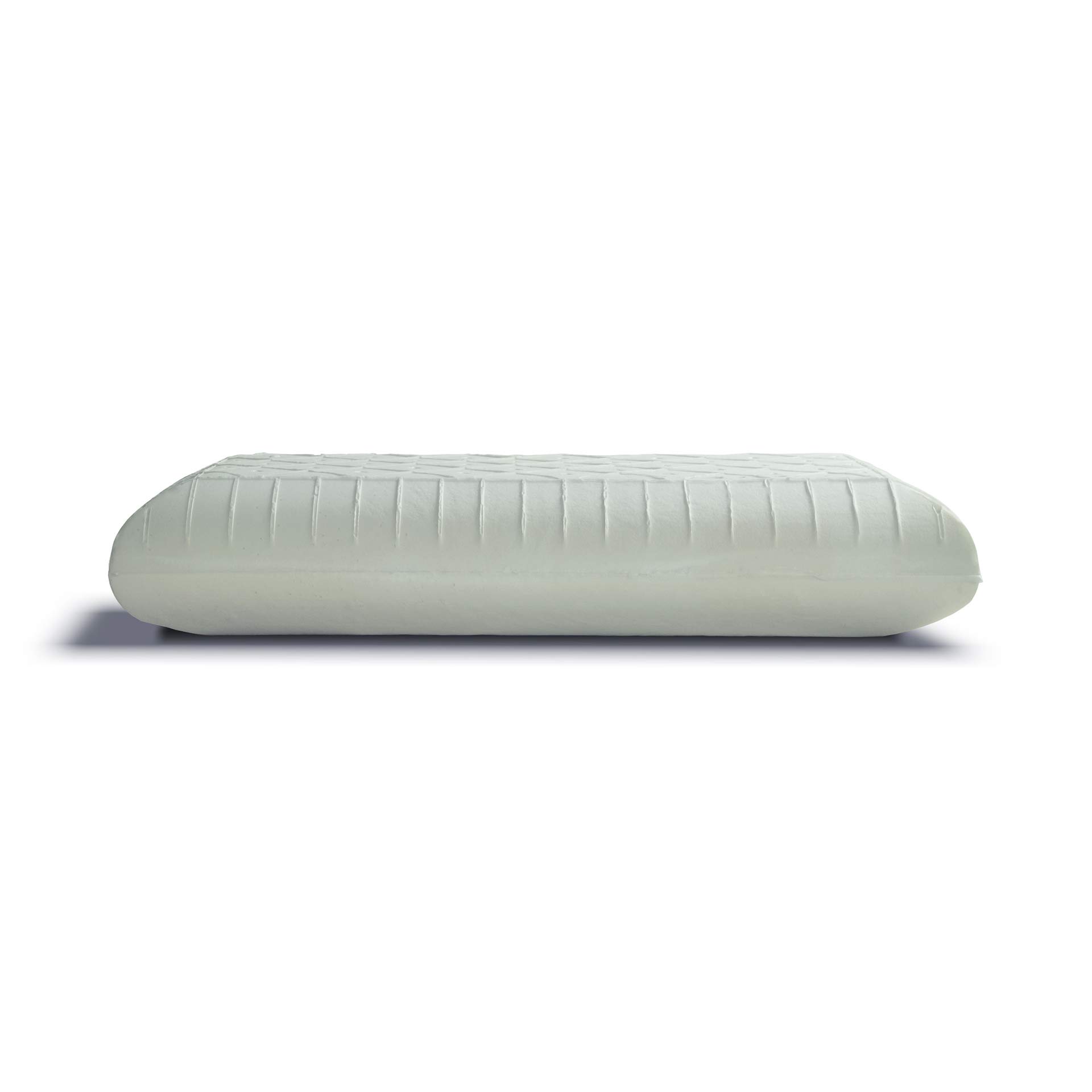 Cortassa - Almohada de espuma viscoelástica con revestimiento de aloe vera, almohada de apoyo suave, cojín para dolor cervical brazos, anatómico, hipoalergénico H15 individual