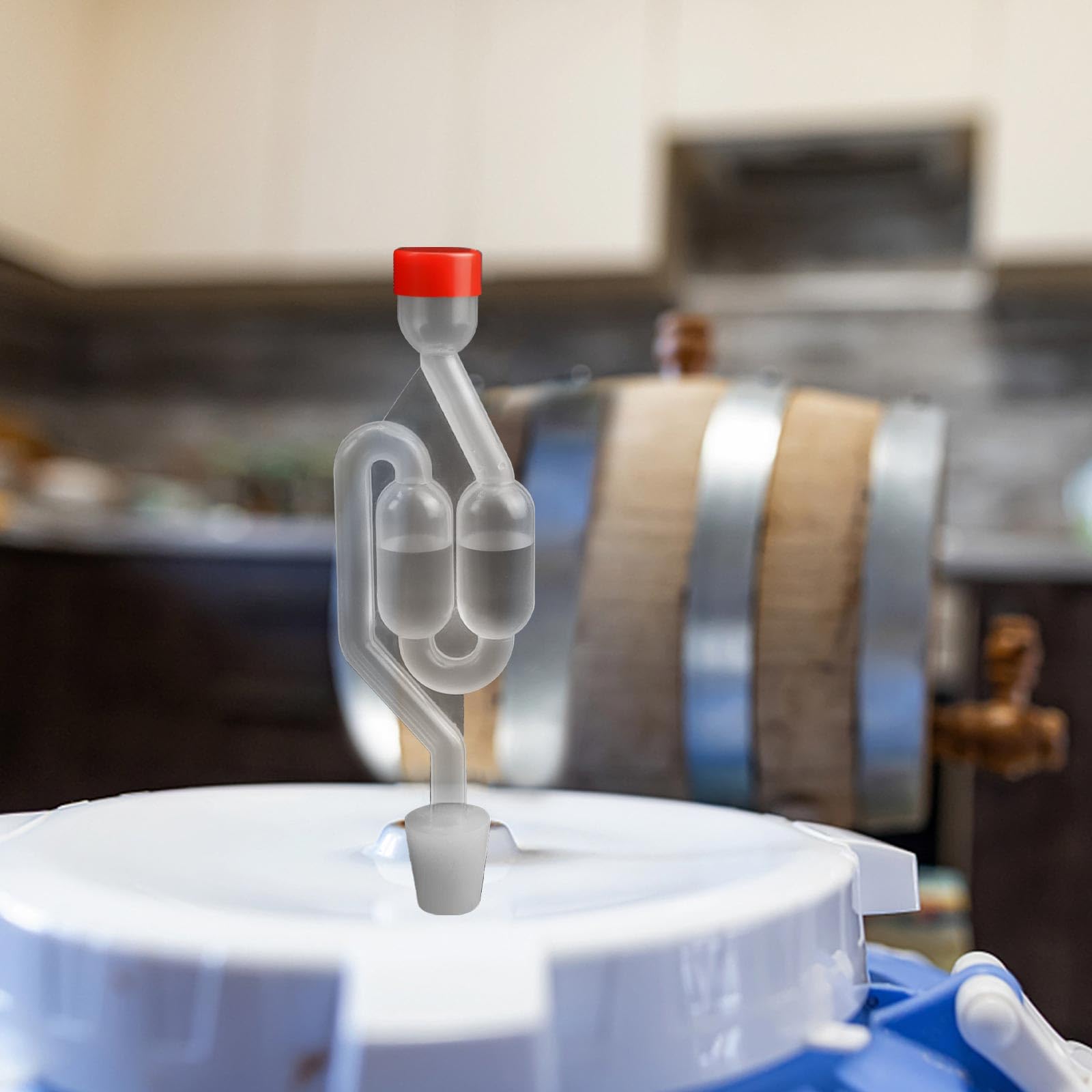 Sas Air Fermentation Kit Fermentation 3 Pièces Avec Sas Airlock