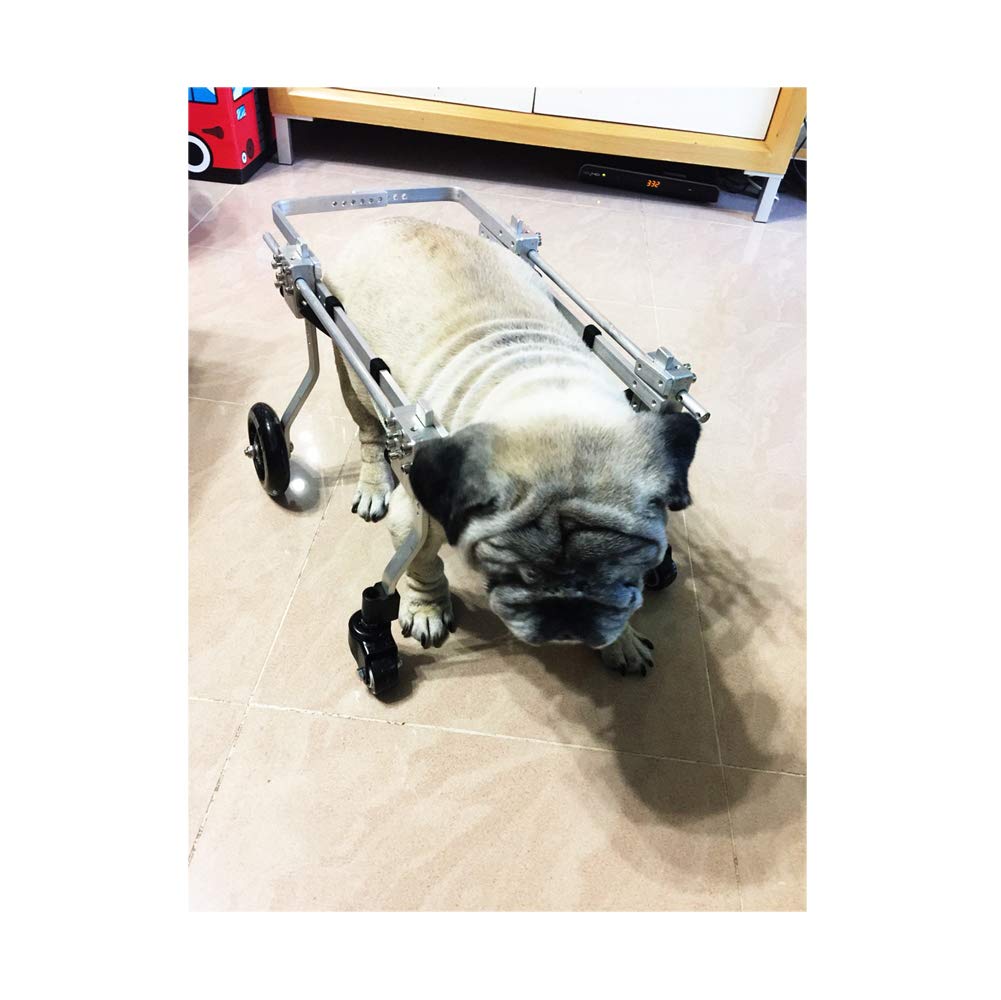 Buy Dog Wheelchair, Wheel Adjustable Pet Wheelchair Cat And Dog Hind