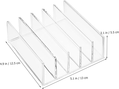 Miniatura 9 de NUOBESTY Estante de almacenamiento de libros, organizador de escritorio de archivos, organizador de documentos de escritorio, soporte para