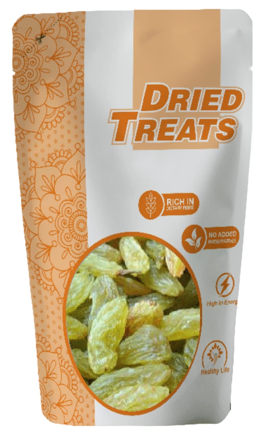 Dried Treats Premium Raisins (Green Raisins/Kishmish, 250g) (B09SL342CX) Amazon Price History, Amazon Price Tracker