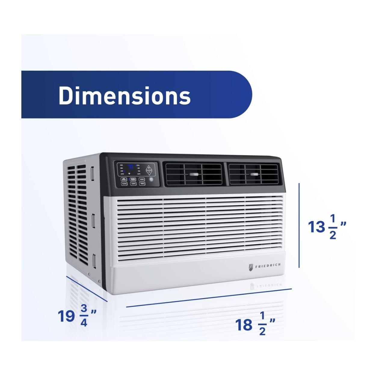 Amazon.com: Friedrich Chill Premier Window/Wall Air Conditioner 6K