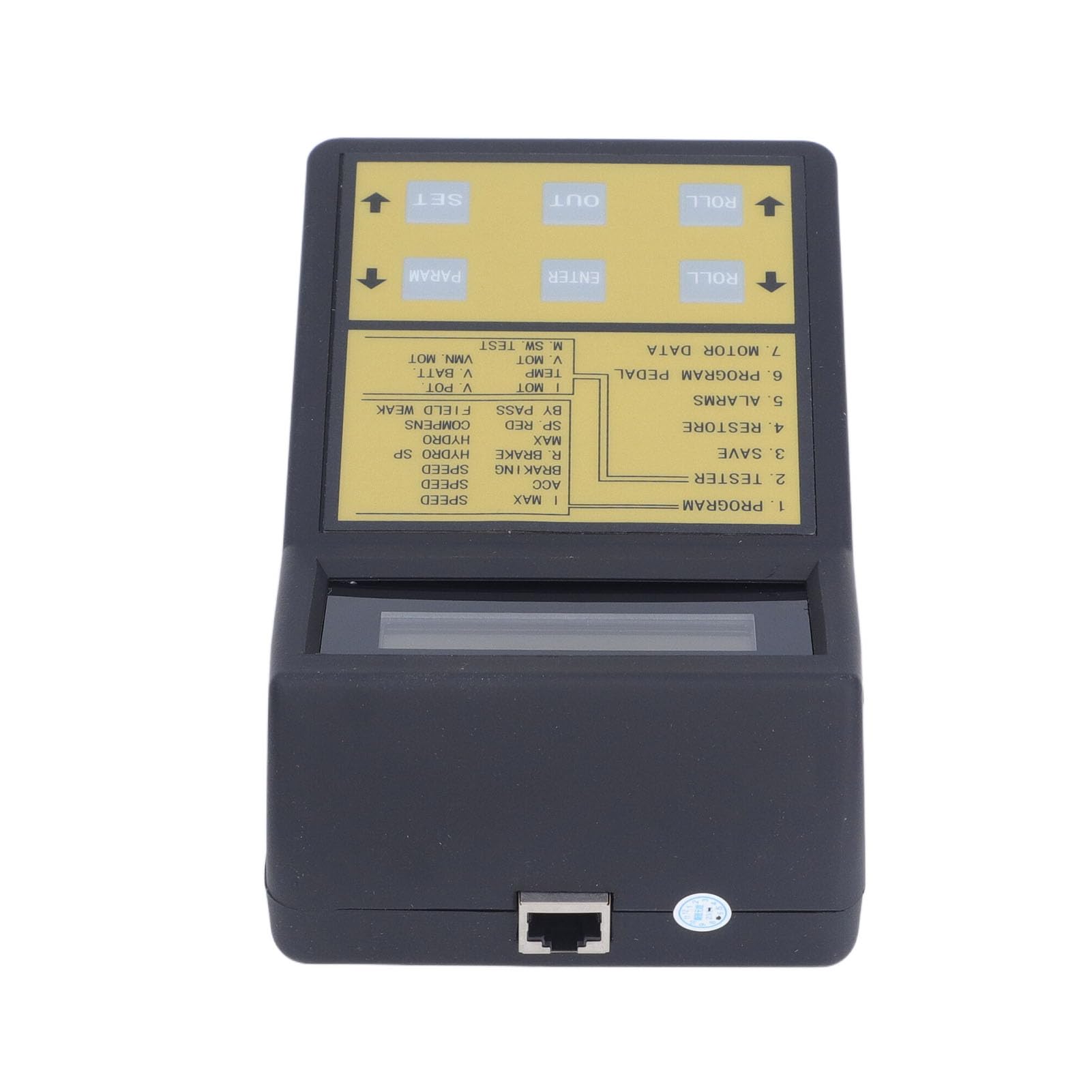 Programador de Unidad portátil Programador de montacargas eléctrico para Controlador de Velocidad Curtis Programación de Controlador ZAPI Detector de código de Falla Replicador de