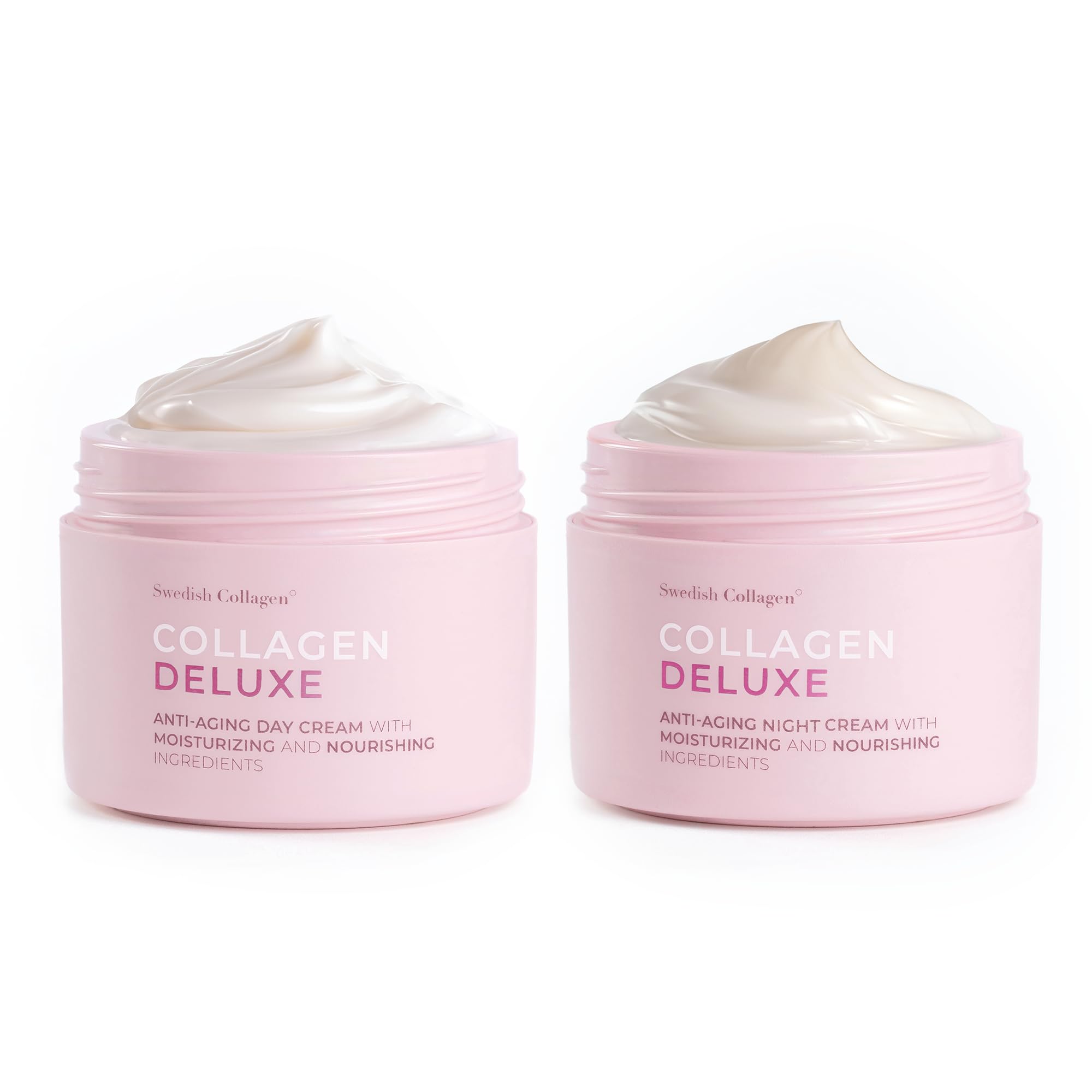 Swedish Collagen Deluxe Creme Giorno e Notte al Retinolo, 2 x 50 ml