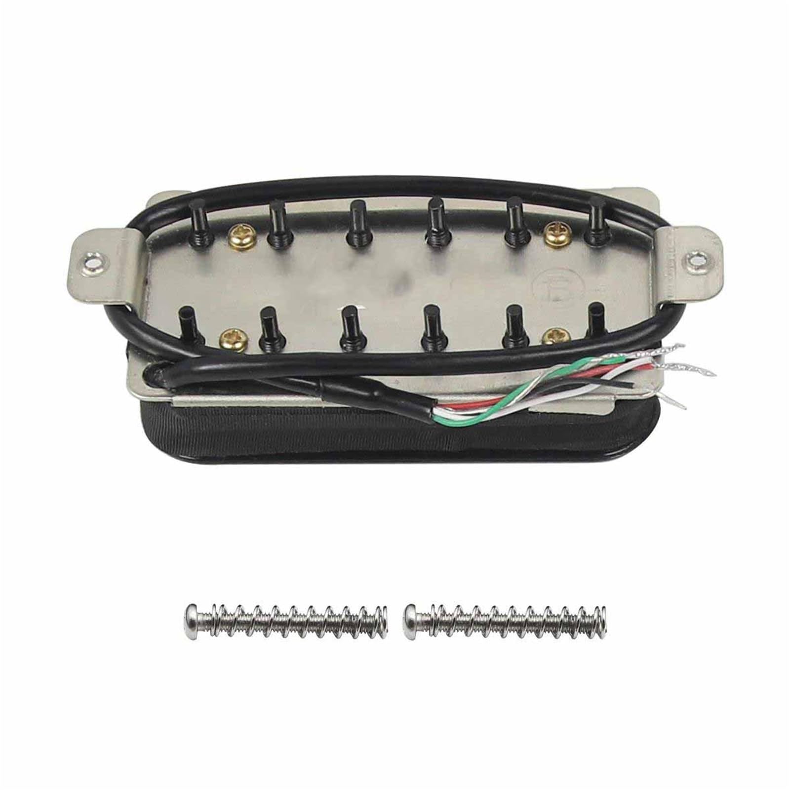 Pastilla De Guitarra Eléctrica Profesional Pastillas De Guitarra De Bobina Simple Pastilla Humbucker | 3 uds Alnico 5 negro 50 50 52mm para guitarra eléctrica SSH HSS