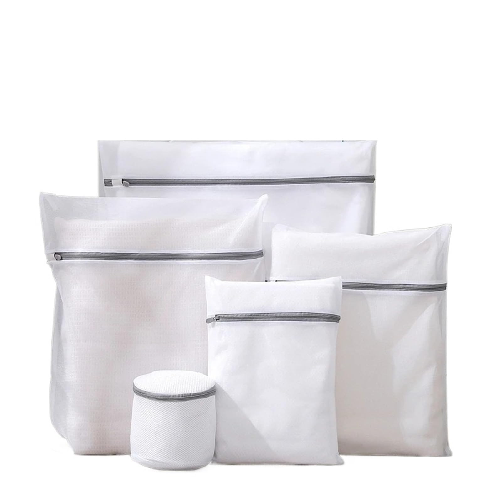Zyayng One Color 1Set Laundry Bags Mesh Clothing Care And Washing Bag Set Large Bra Clothes Net For Clothes