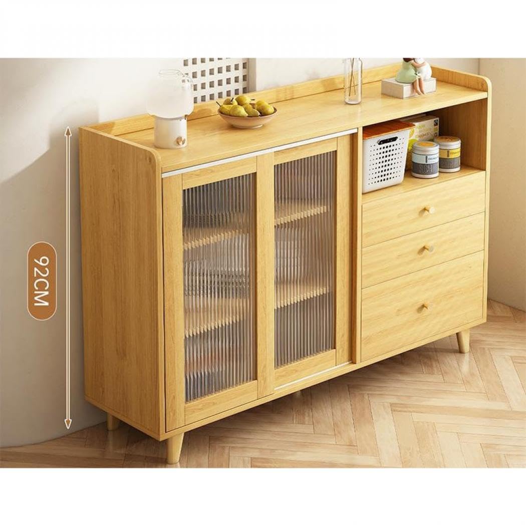 Amazon | ITACHENG 食器棚 扉付き ラック キッチン収納棚 キッチン