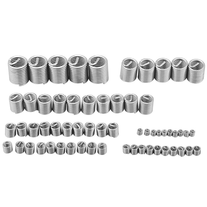 Buy 60Pcs Thread Repair Insert Kit, Stainless Steel Wire Thread Insert