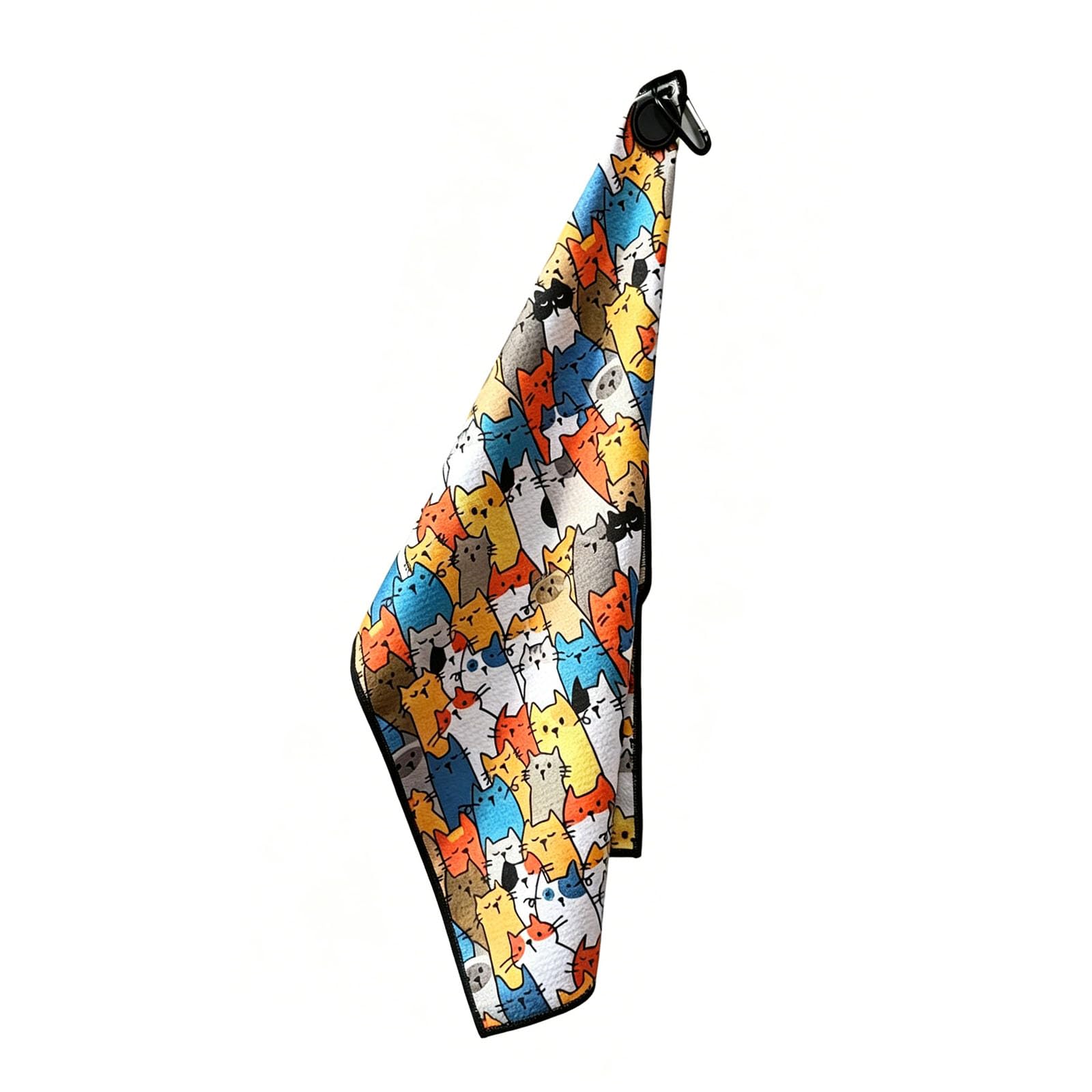 Hsioluted A Practical Golf Towel Perfect For Keeping Clubs Clean Nd Dry On The Course Permanent Golf Towel With Clip