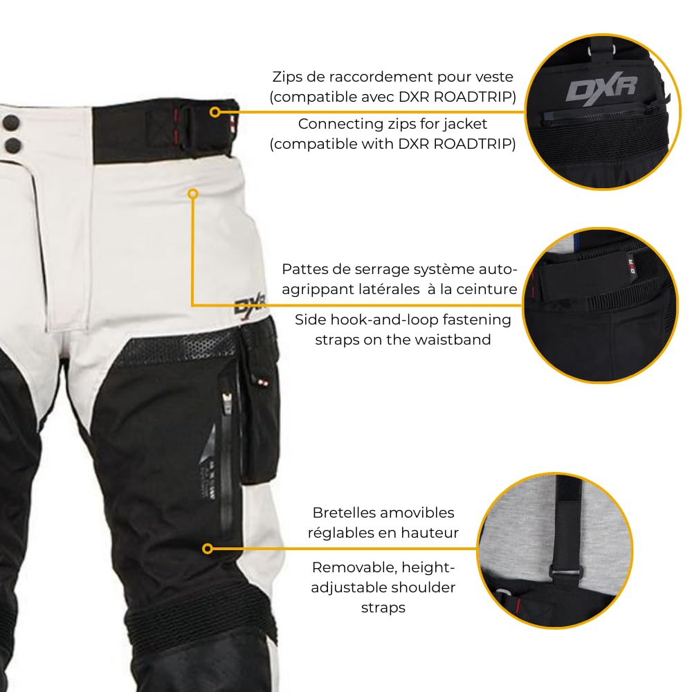 Pantalon Moto ROADTRIP PANT homme Homologué EN17092 A XL