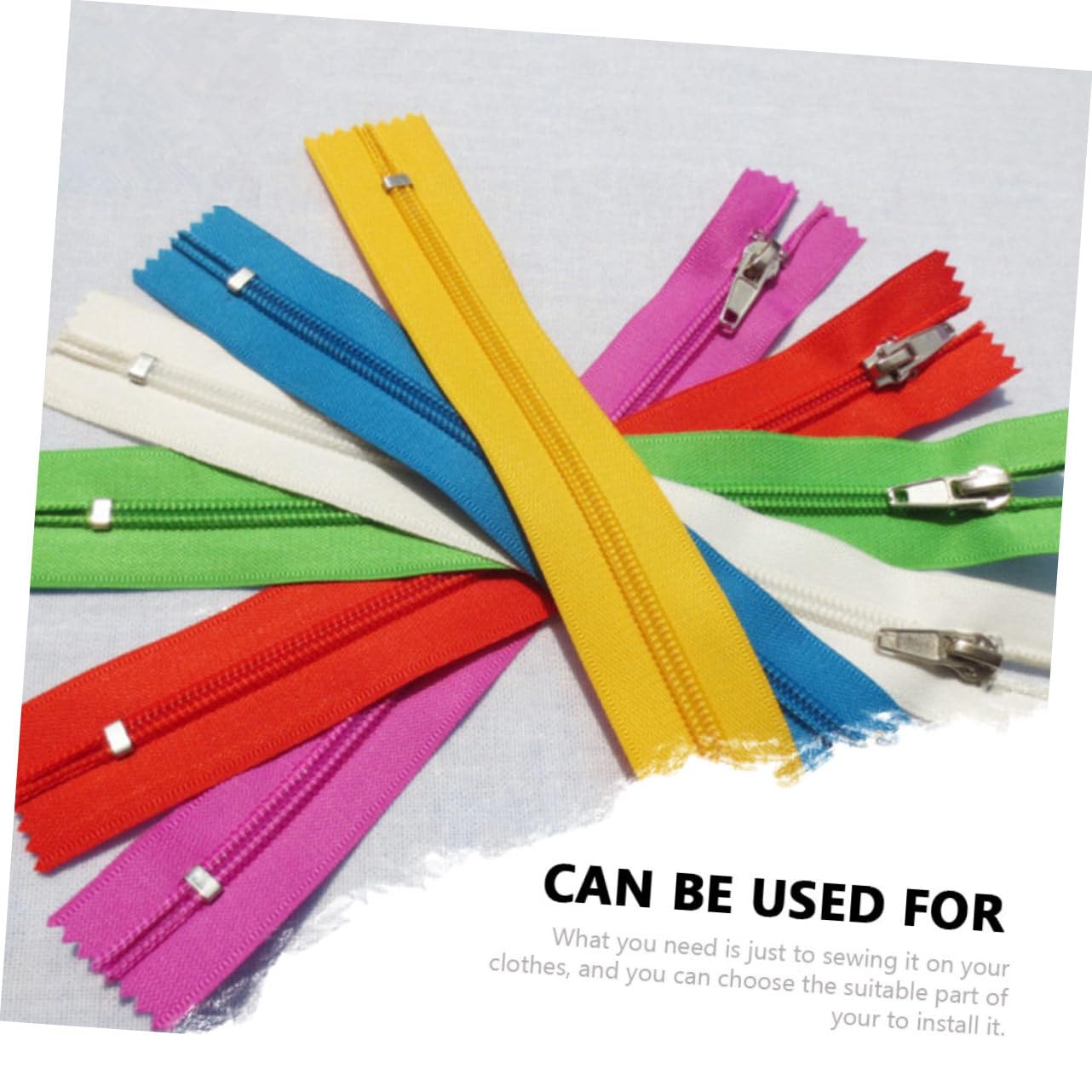 Artibetter 100pezzi Cerniere in Nylon Per Cucire Cerniere Spirale in Nylon Per Lavori Di Cucito Su Misura Colorate in Per Abbigliamento Valigie Borse e Stivali