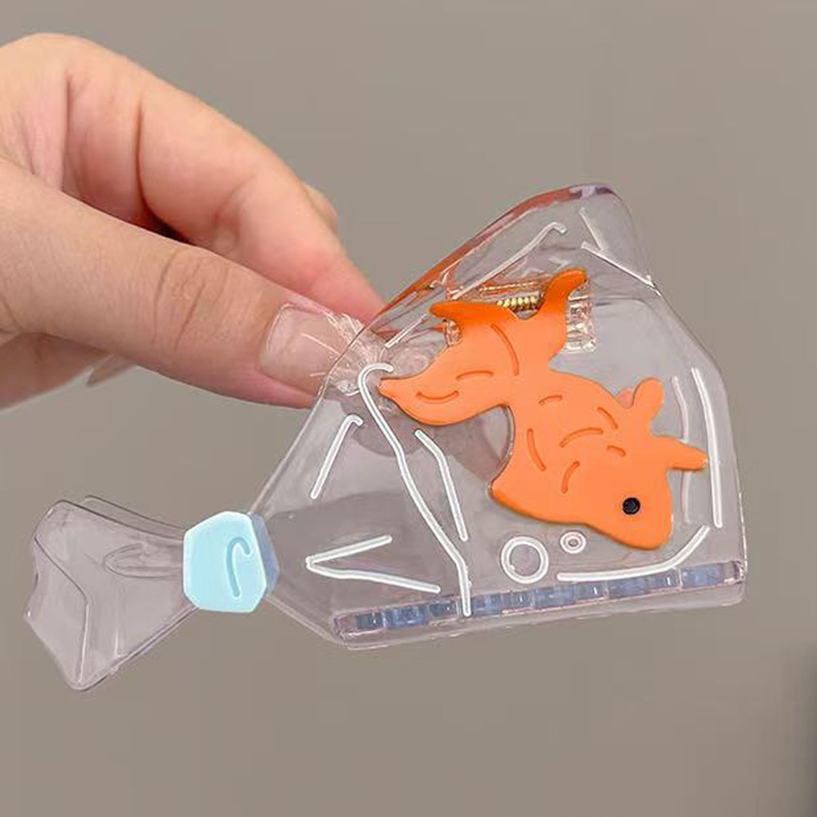 【410】金魚模様のヘアクリップ Amazon.co.jp: 金魚ヘアクリップ、ノベルティ金魚爪クリップ、金魚