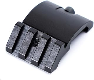 45 Degree Offset Side Picatinny Weaver Gun Rail Mount for Red Dot Scope Sight Flashlights 3 Slot 20mm Adapter Low Profile Huntin - ACEXIER