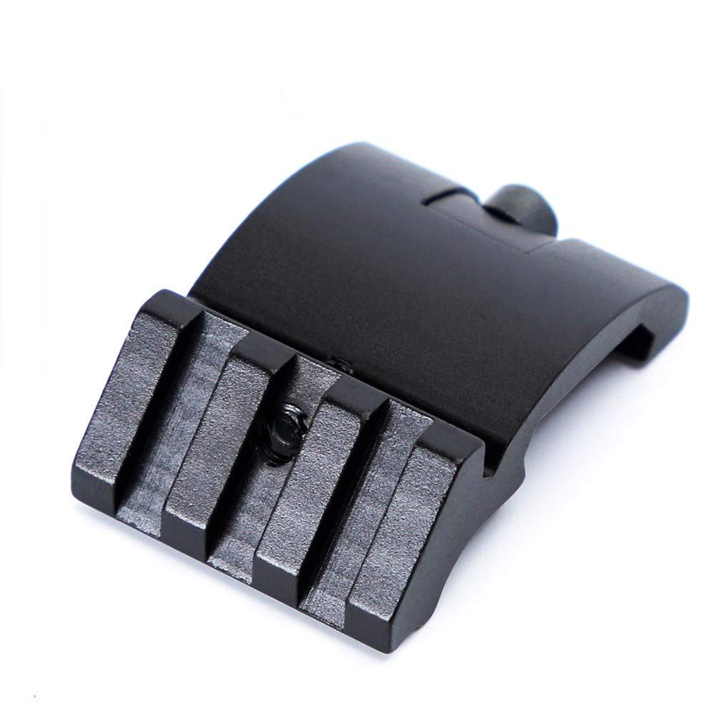 ACEXIER 45 Gradi Offset Lato Picatinny Weaver Gun Rail Mount per Rosso DOT mirino mirino Torce 3 Slot 20mm Adattatore Low Profile Huntin