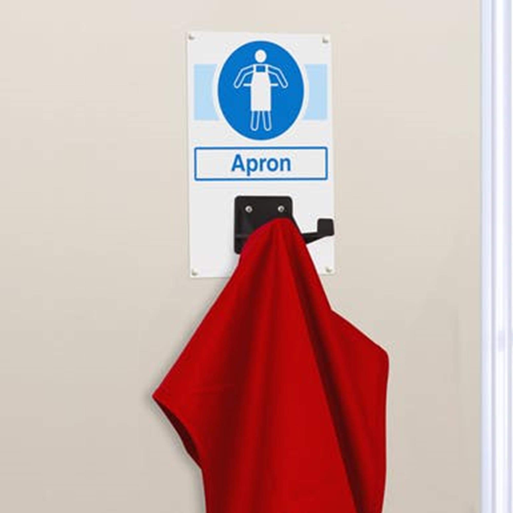 Vsafety Ppe Station - Apron - 1 Holder - 220mm x 150mm - Single