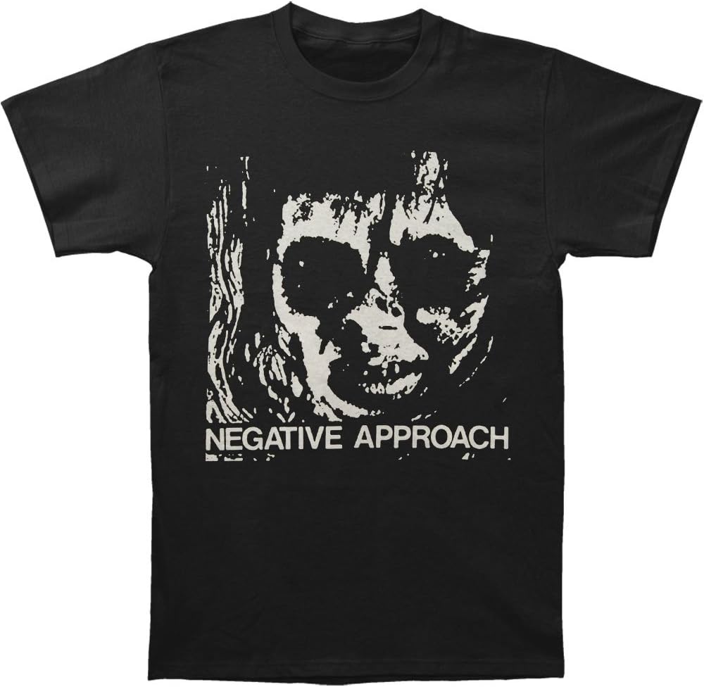 Negative Approach Men's T-shirt Black