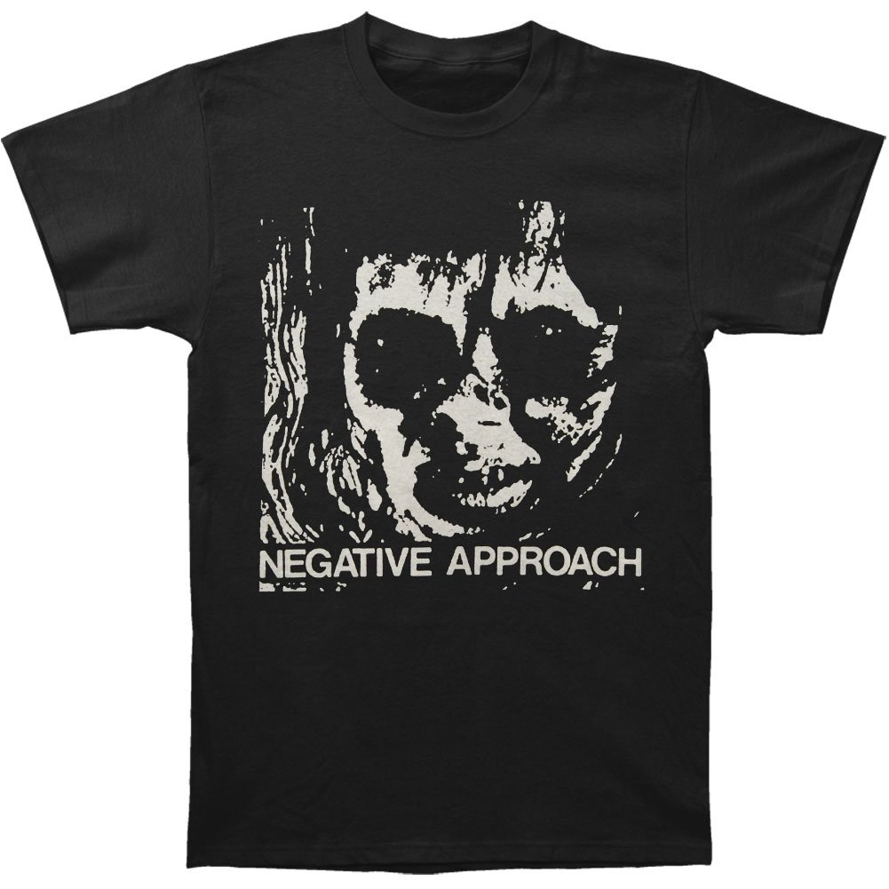 Negative Approach Men's T-shirt Black