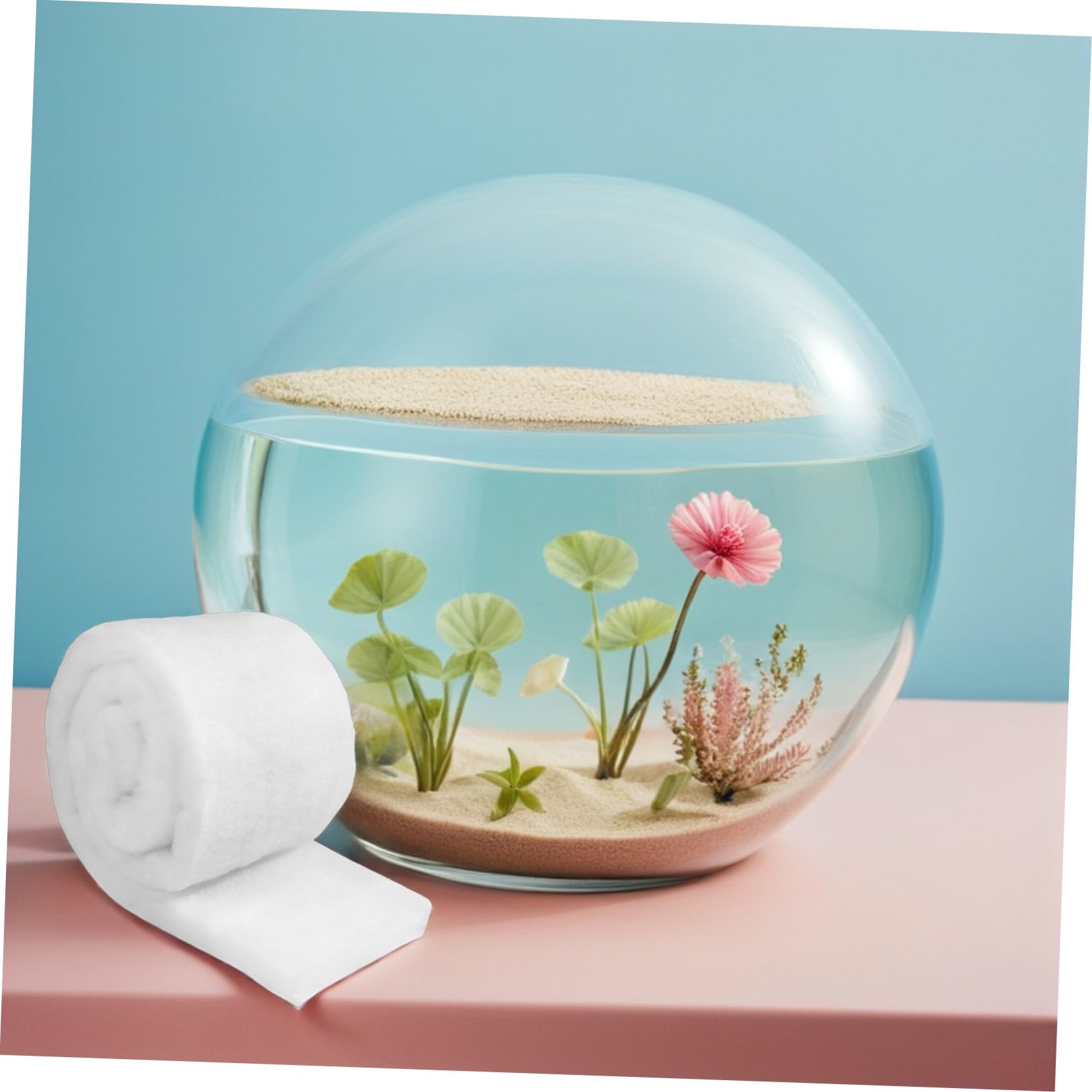 Mipcase 10 Piezas Almohadillas de Esponja de Alta Densidad para Filtro de Acuario Grosor Reemplazo para Filtros de Esquina y Estanques Material Biológico para Claridad de Agua y
