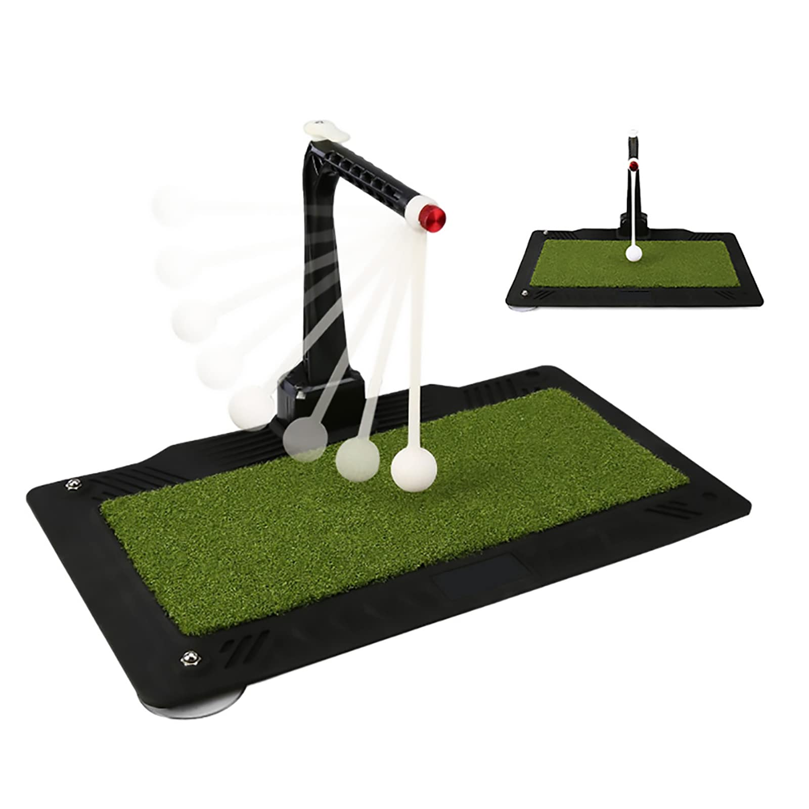 Trenażer Swingu Golfowego, Trener Rotacji 360 °, Podstawa Z Regulacją Wysokości, Poprawa Biegłości W Zamachu, Symulator Treningowy Odpowiedni Do Biura W Pomieszczeniach