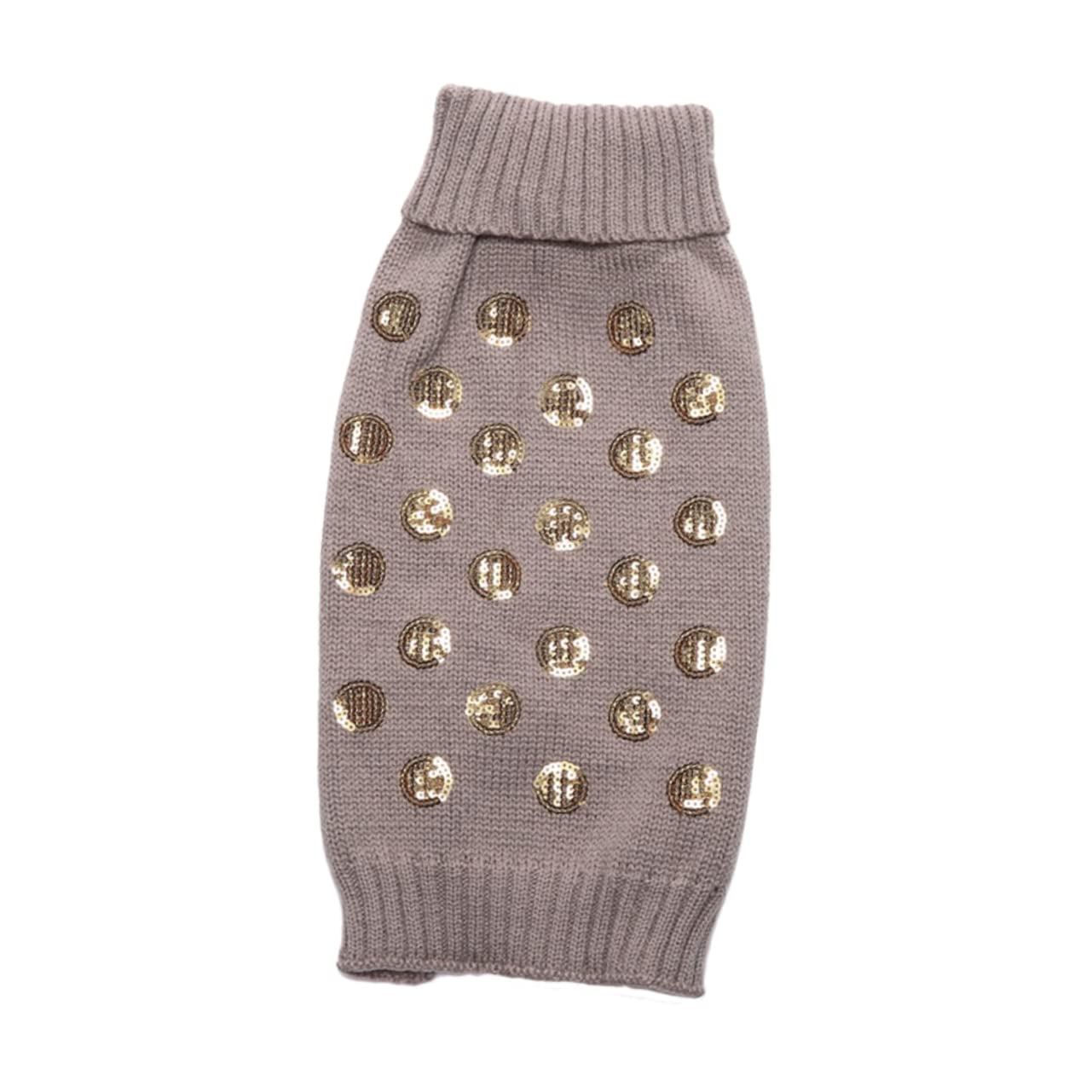 BESPORTBLE 2st Winter-hundepullover Kleine Hundekleidung Pullover Für Hunde Klein Welpenkleidung Halloween-hundepullover Für Große Hunde Großer Hundepullover Wärmeres Haustier Winterhund Grey