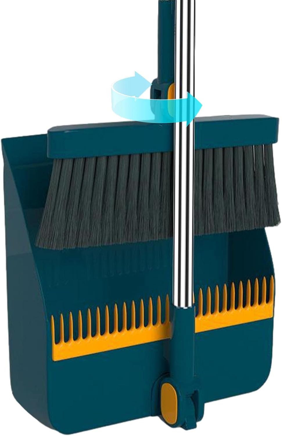 Dustpan And Brush Set Long Handled, Broom And Dustpan Set