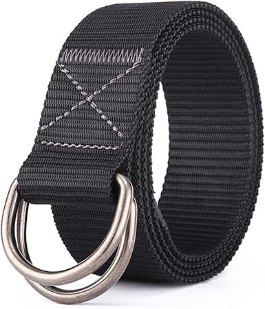 Double d ring belt men's Clearance