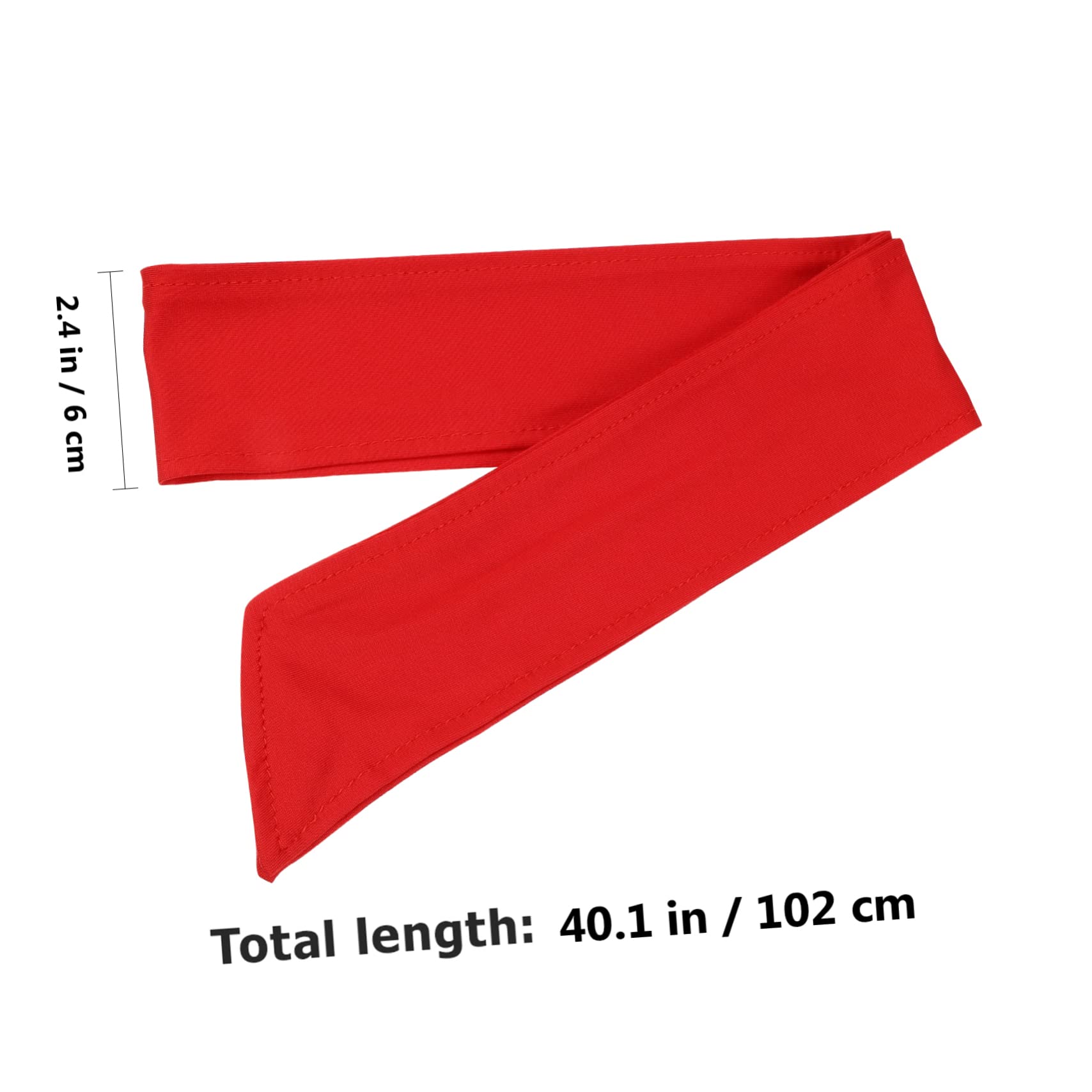 15 Stück Sportstirnband Verstellbar, aus 95% Polyester und 5% Spandex | Haarschal Damen zum Binden, Leicht und Dehnbar, für Workout und Sport, Sport Kopfband