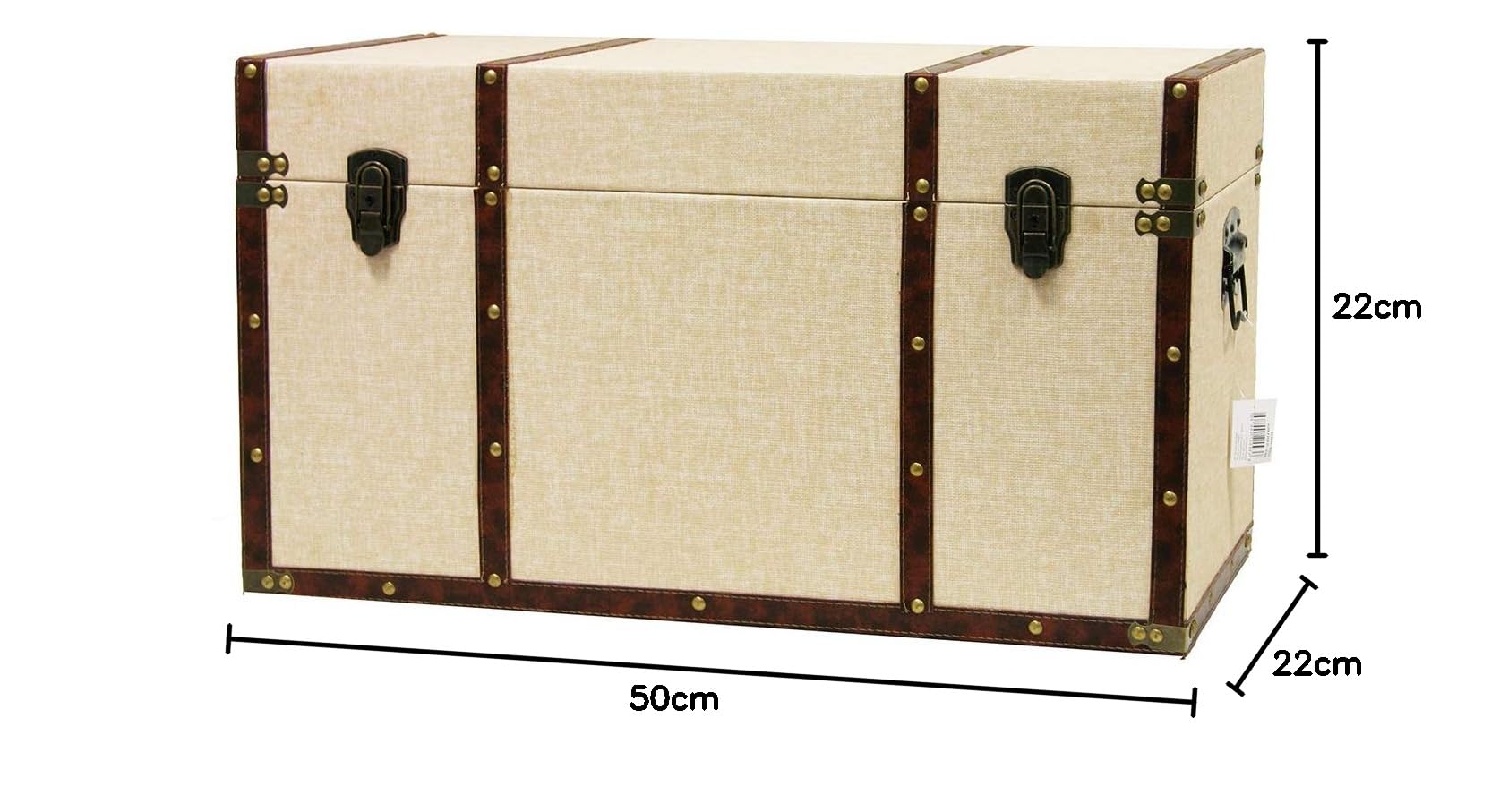 Baúl vintage (50 x 22 x 22)