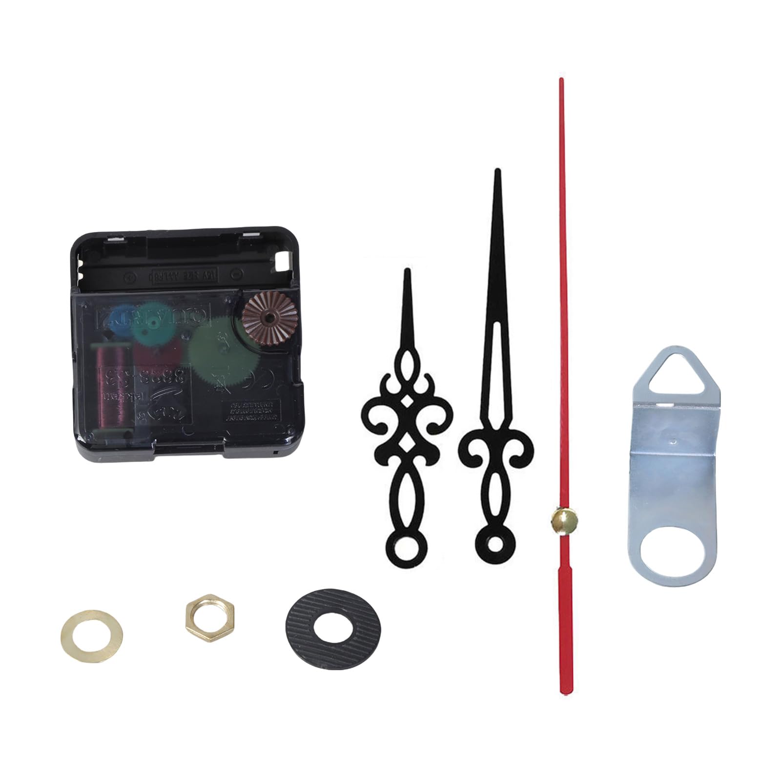 Yhplxyuus Quiet Quartzs Clock Movement Kits with Antique Arrowed Hands for Wall Clocks Accurate Timekeeping Replacement Crafting Supplies