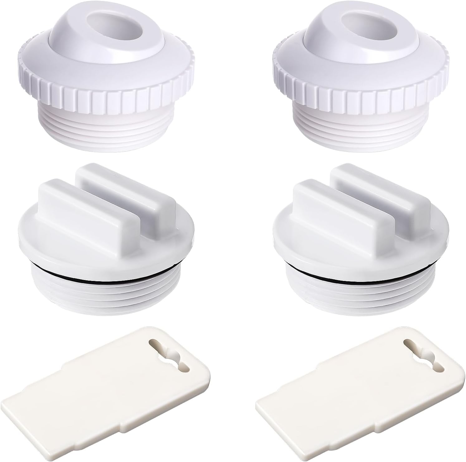 Amazon.com : Thinp 6 Pcs Pool Jet Nozzles Kit Includes 2 Pcs 3/4 ...