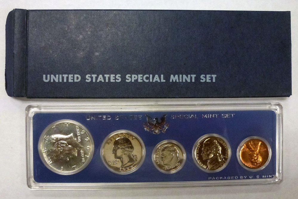 1966 no mint mark Special Mint Set Collection U.S. Mint Uncirculated