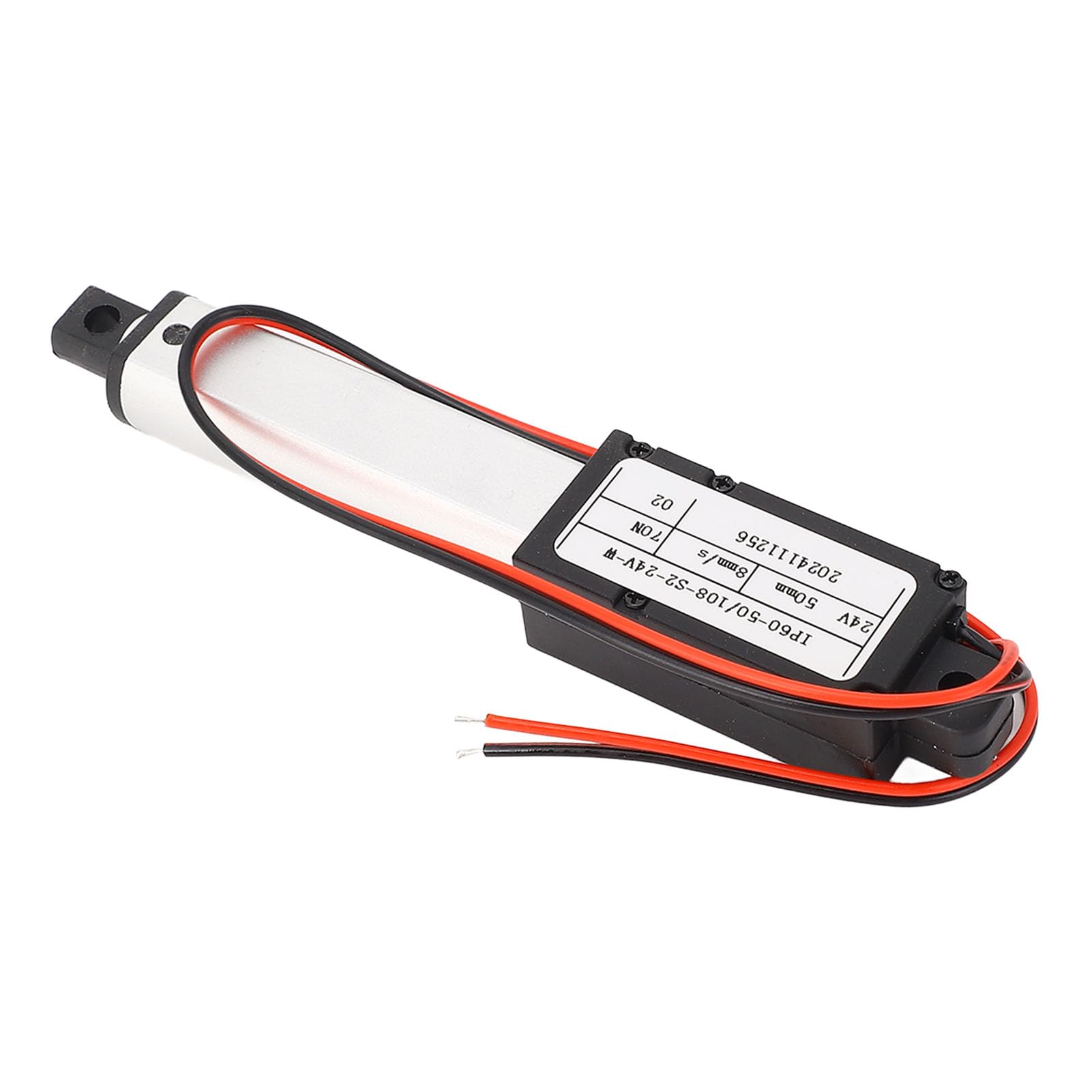 Mini Actuador Lineal Eléctrico 24 V CC 50 mm 70 N Empuje para Abridores de Ventanas
