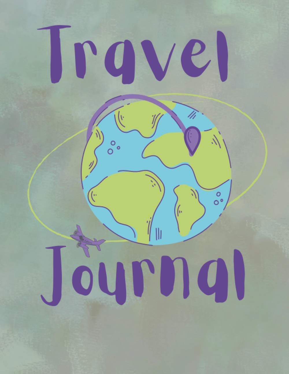 Travel Journal With Map: World Map Travel Journal, 193 Pages, Travel Memory Book, 8.5 x 11 inch. Color Countries You Visited.