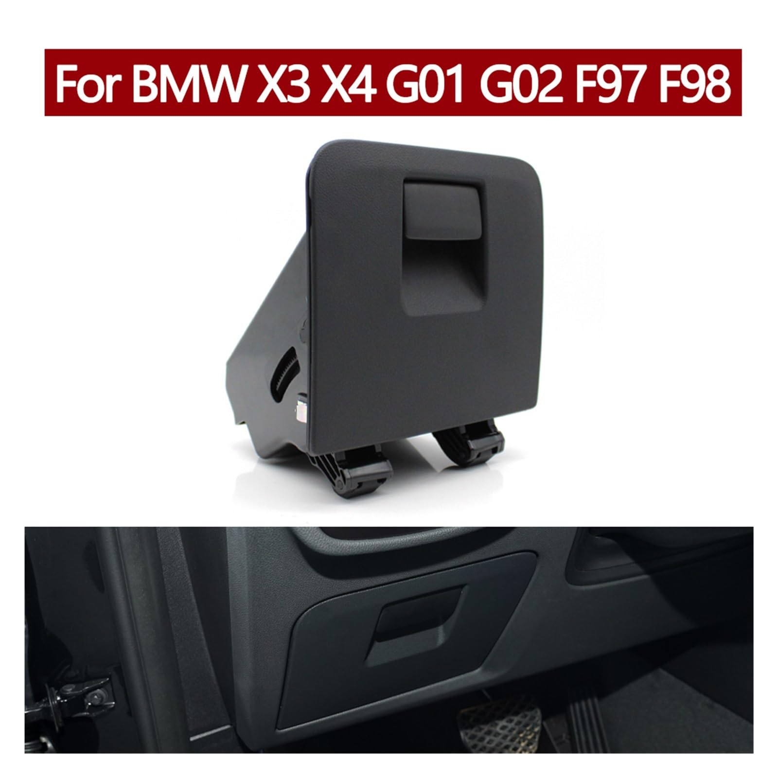 Amazon.com: Car Interior Driver Side Glove Box Storage Handle