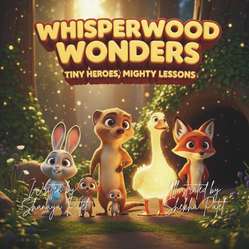 Whisper Wood Wonders: Tiny Heroes, Mighty Lessons: Five Classic Animal Fables for Children Ages 4 to 10 — Stories of Courage, Wisdom, Friendship, ... Through Pixar-Style Illustrated Adventures