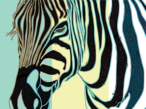 Toile imprimée Turnowsky My Stripes tableau décoration murale grand format 60x80