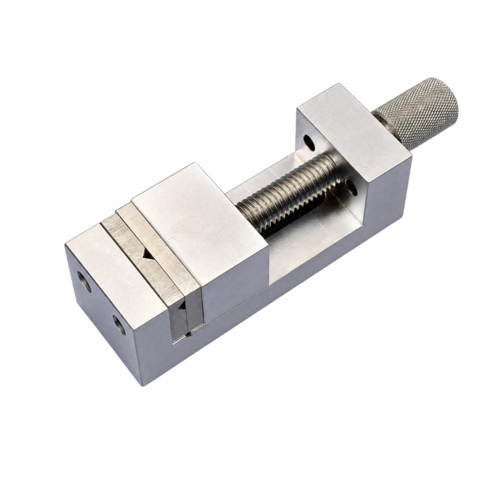 Tornillo Banco Resistente Mini Fijador Banco Alta Resistencia Fijador Mano para Hobbistas, Joyeros, Taller, 70x25x25 Mm