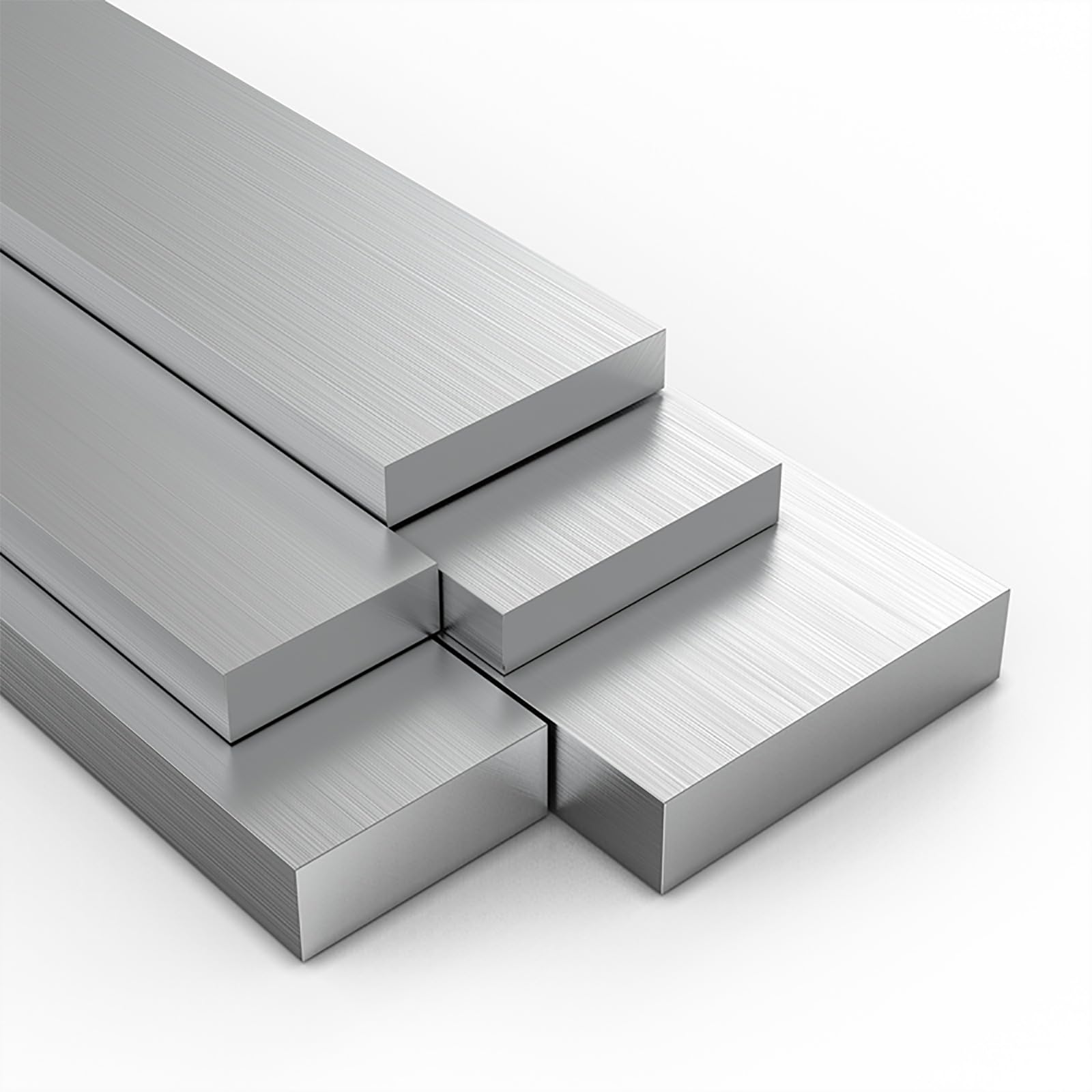 COYOUCO 18-20 Mm Thick Aluminum Flat Bar, 500 Mm Length 6061 Aluminum Flat Plate, Solid Metal Stock for Industrial Building,18 * 140mm