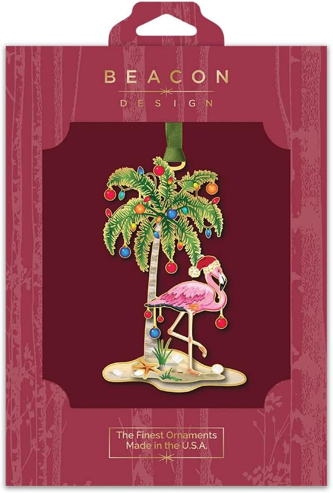Beacon Design Festive Flamingo Ornament… - Image 2