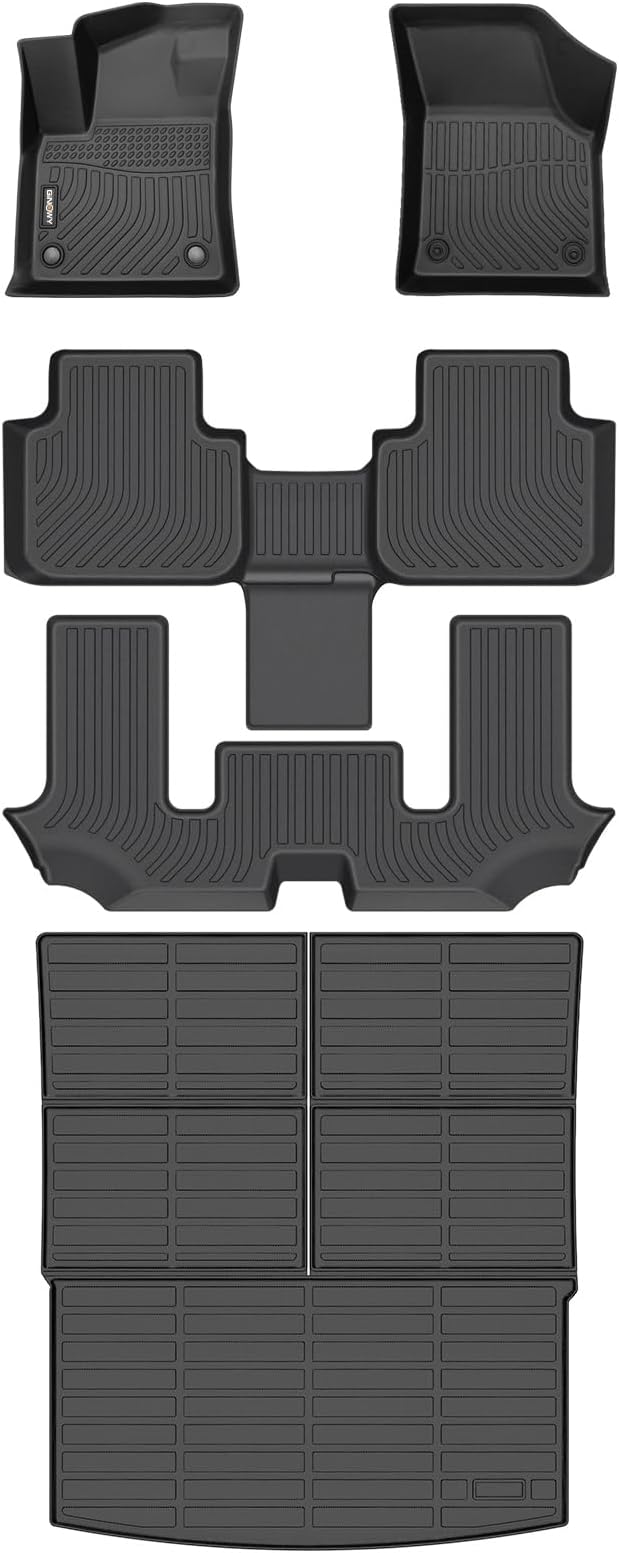 VW Atlas Muddy Buddy Rear Cargo Tray Liner Mat OEM Behind 3rd Row Seat Automotive