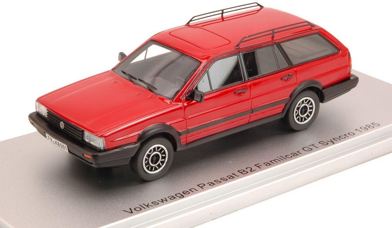 KS43028001 Volkswagen Passat B2 FAMILCAR GT Syncro 1985 RED 1:43 kompatibel mit
