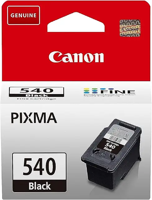Cartouche d'encre Canon PG-540 - Cartouche 540 et 541 - Imprime 180 pages A4